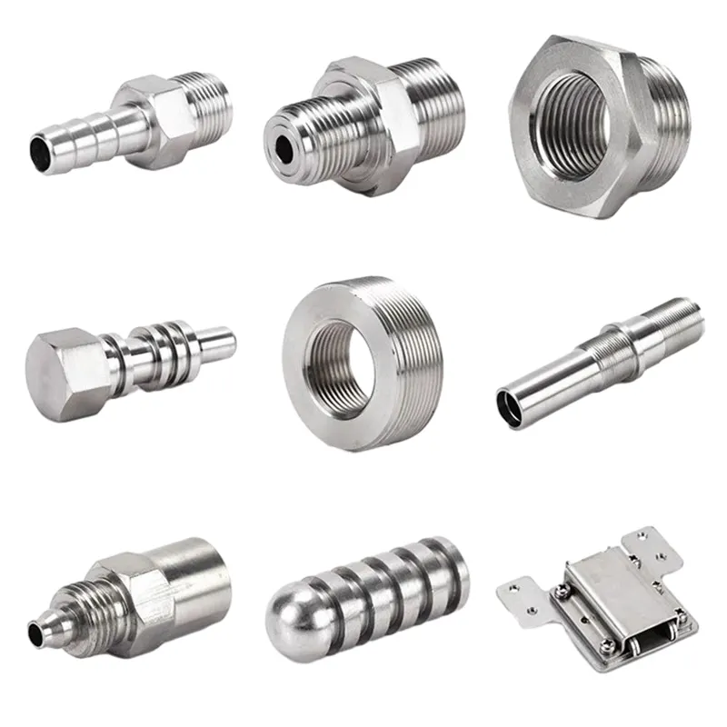 Kundenspezifische Präzisionsfertigung von Aluminiumlegierungen, Bearbeitung von gefrästen Metallkomponenten, CNC-bearbeitete Aluminiumteile mit CNC-Service 1