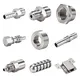 Kundenspezifische Präzisionsfertigung von Aluminiumlegierungen, Bearbeitung von gefrästen Metallkomponenten, CNC-bearbeitete Aluminiumteile mit CNC-Service 1