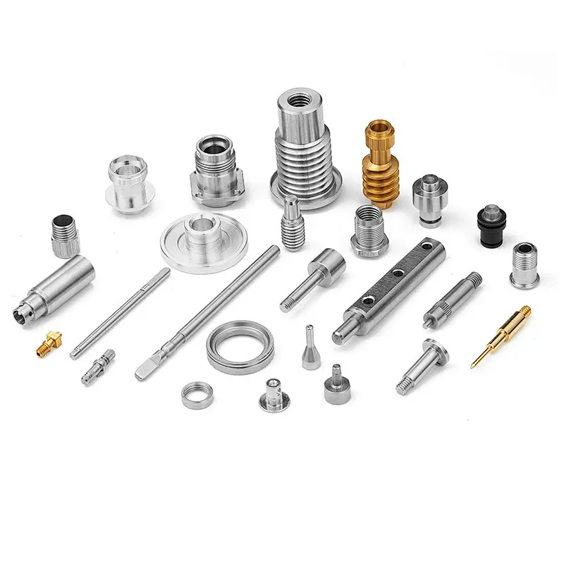 Kundenspezifische Präzisionsfertigung von Aluminiumlegierungen, Bearbeitung von gefrästen Metallkomponenten, CNC-bearbeitete Aluminiumteile mit CNC-Service 3