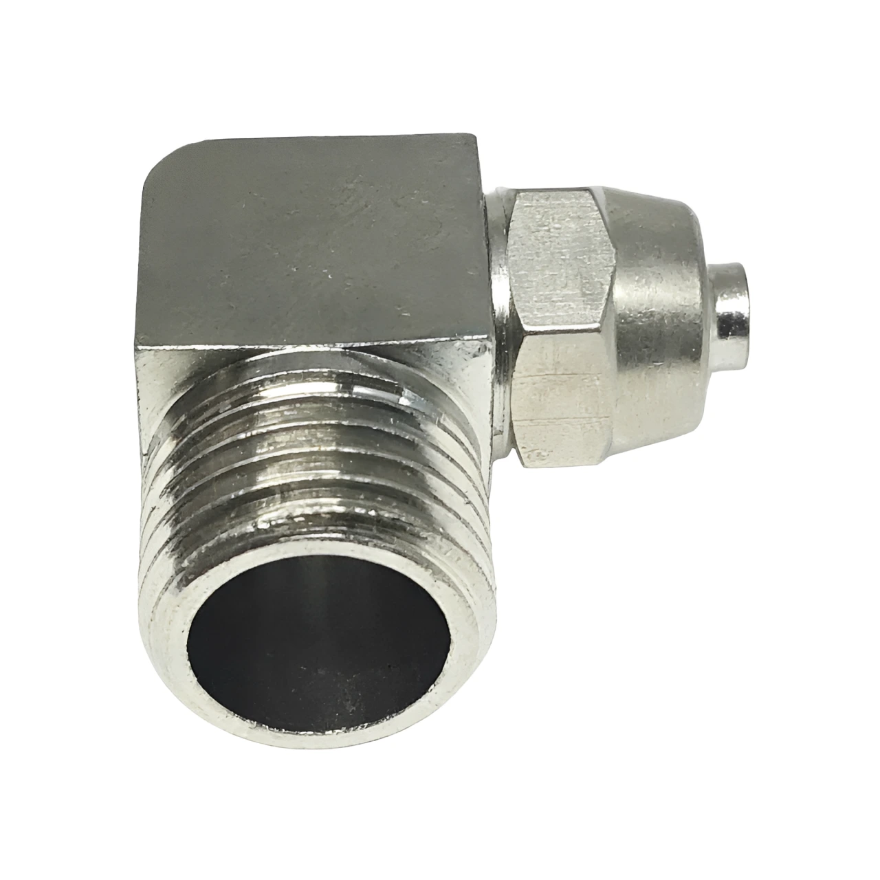 موصل فولاذي على شكل حرف L لكرسي الأسنان لأنابيب 6x4 مم | تركيبات طبية دقيقة 1