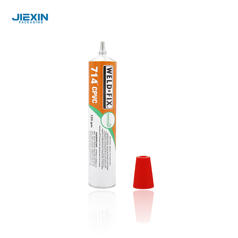 Tube en aluminium de 100 ml avec buse longue pour les soins de la peau 1