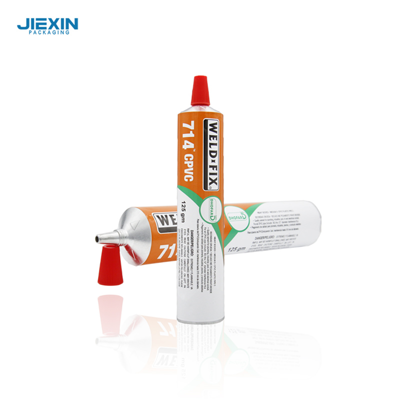 Tube en aluminium de 100 ml avec buse longue pour les soins de la peau 3