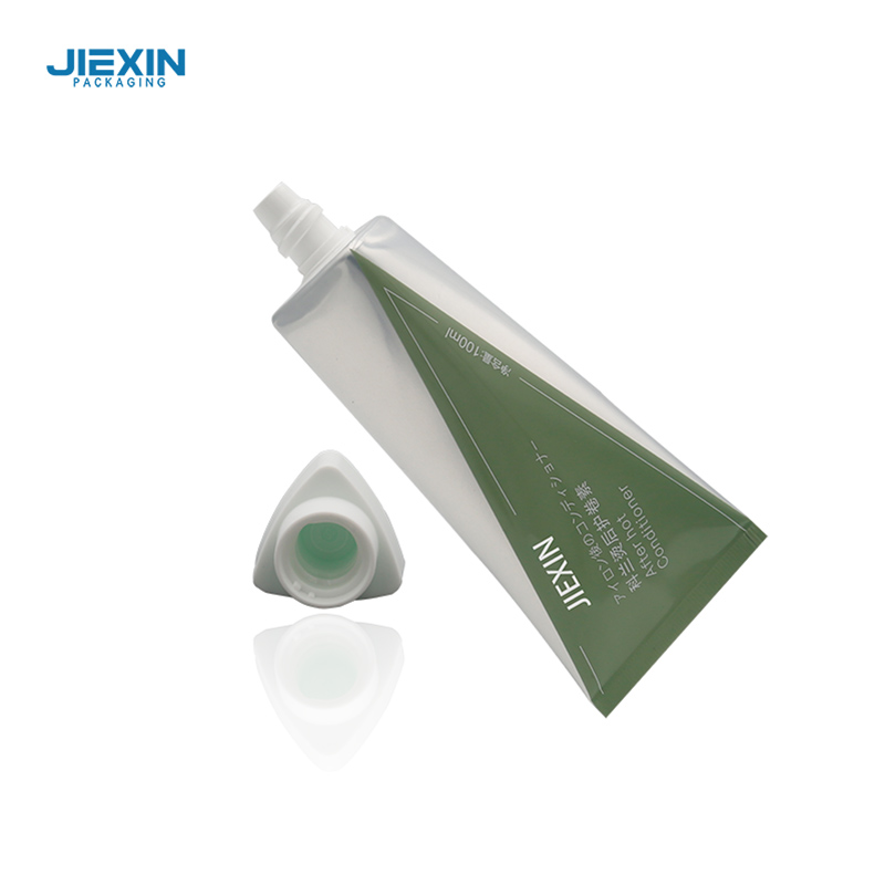Tube de 100 ml avec bouchon à vis triangulaire pour nettoyant visage 4