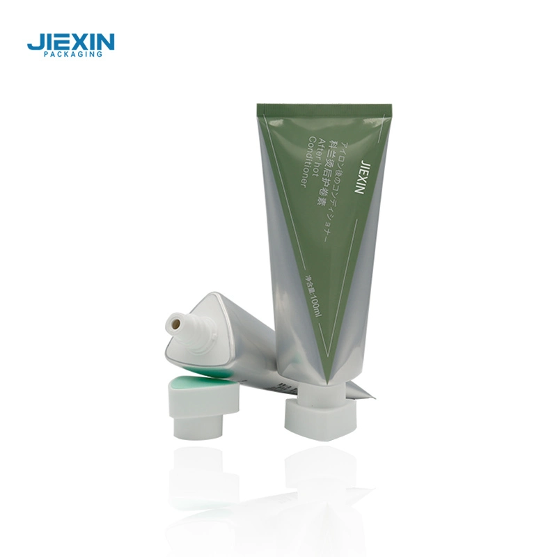 100ml tube with Triangular screw cap for facial cleanser 1