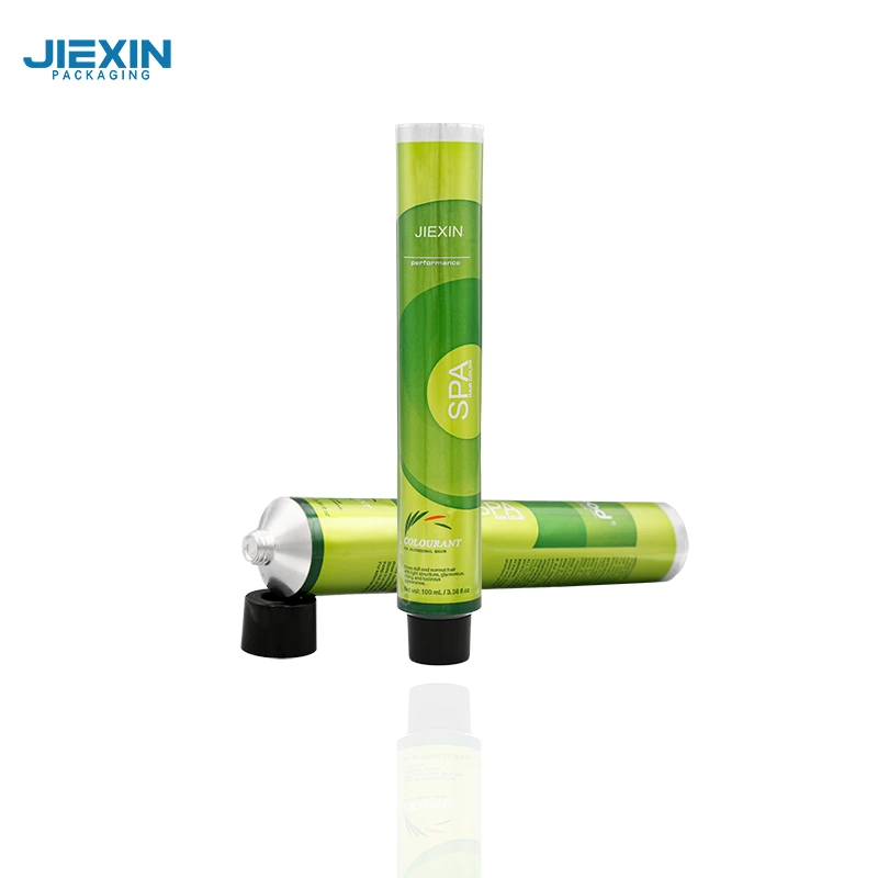 100ml Aluminum Tube with Screw cap for hair color -JIEXIN 1