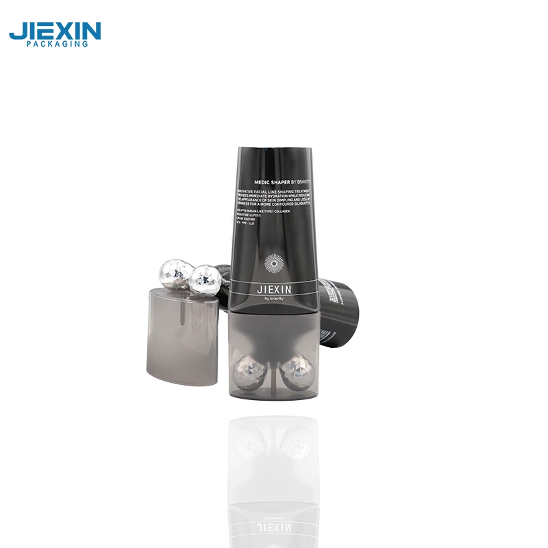 D55 Tubo para el cuidado del cuello con doble rodillo metálico 1