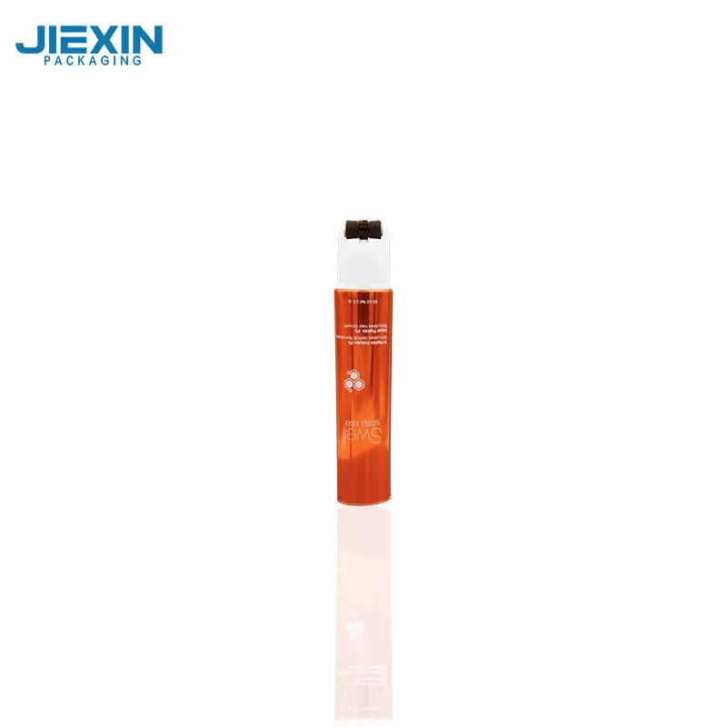 Lip Gloss Squeeze Tubes with Silver Top JIEXIN Manufacture 2