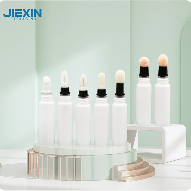 Tubes à presser personnalisés pour brosse/éponge/applicateur de massage 1