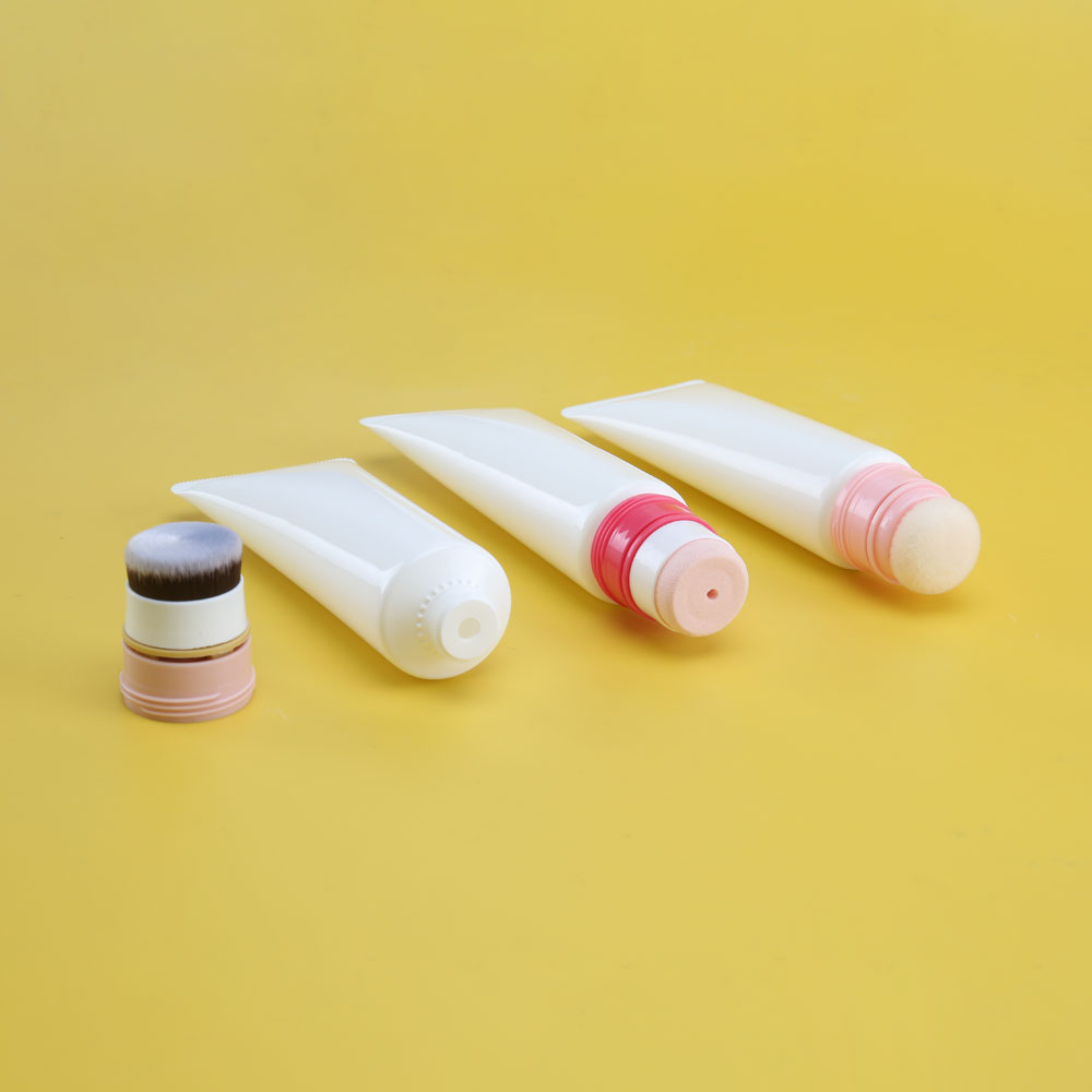 Cosmetic packaging hose blush tube cotton makeup tube 3