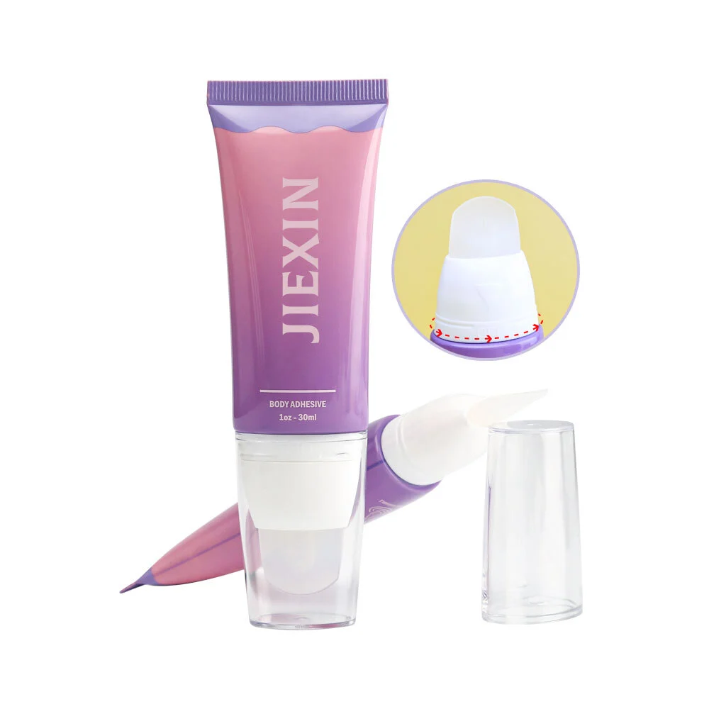 Tubo ovalado D30 con cabezal de silicona con forma de lengua de pato 1