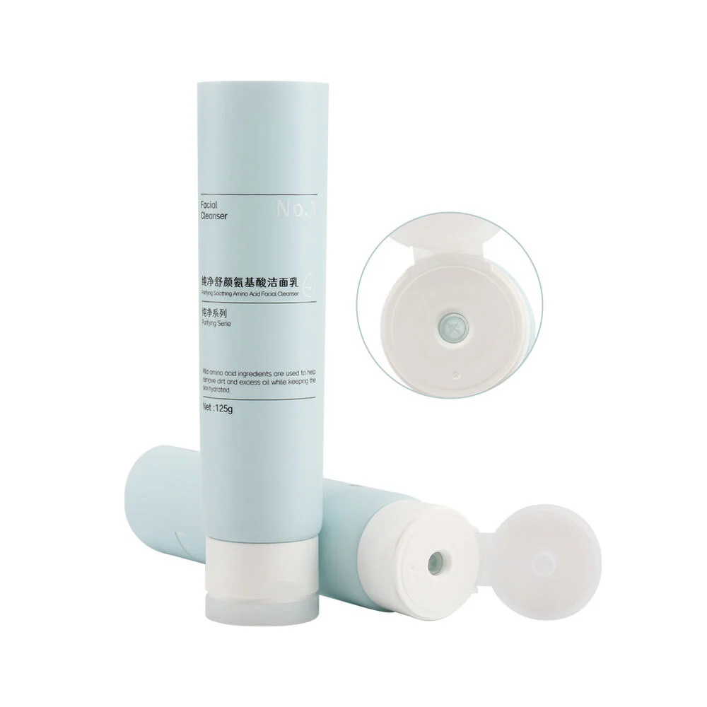 D40 Flip-top cap with Anti reflux port for Bath cream 1