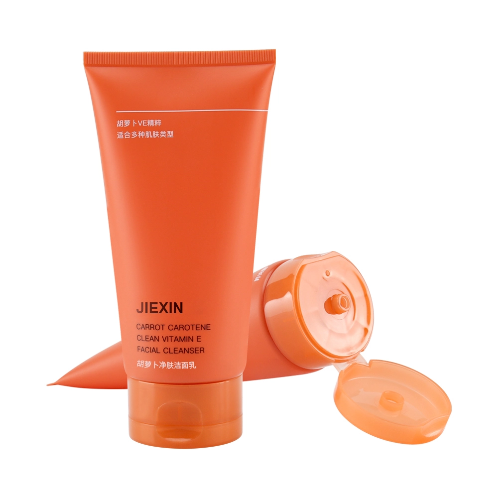 Tube cosmétique PE givré de 150 ml avec flip-top