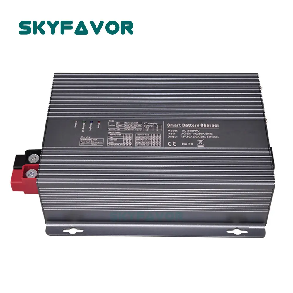 Intelligent Lead Acid Battery Charger by SKYFAVOR 6