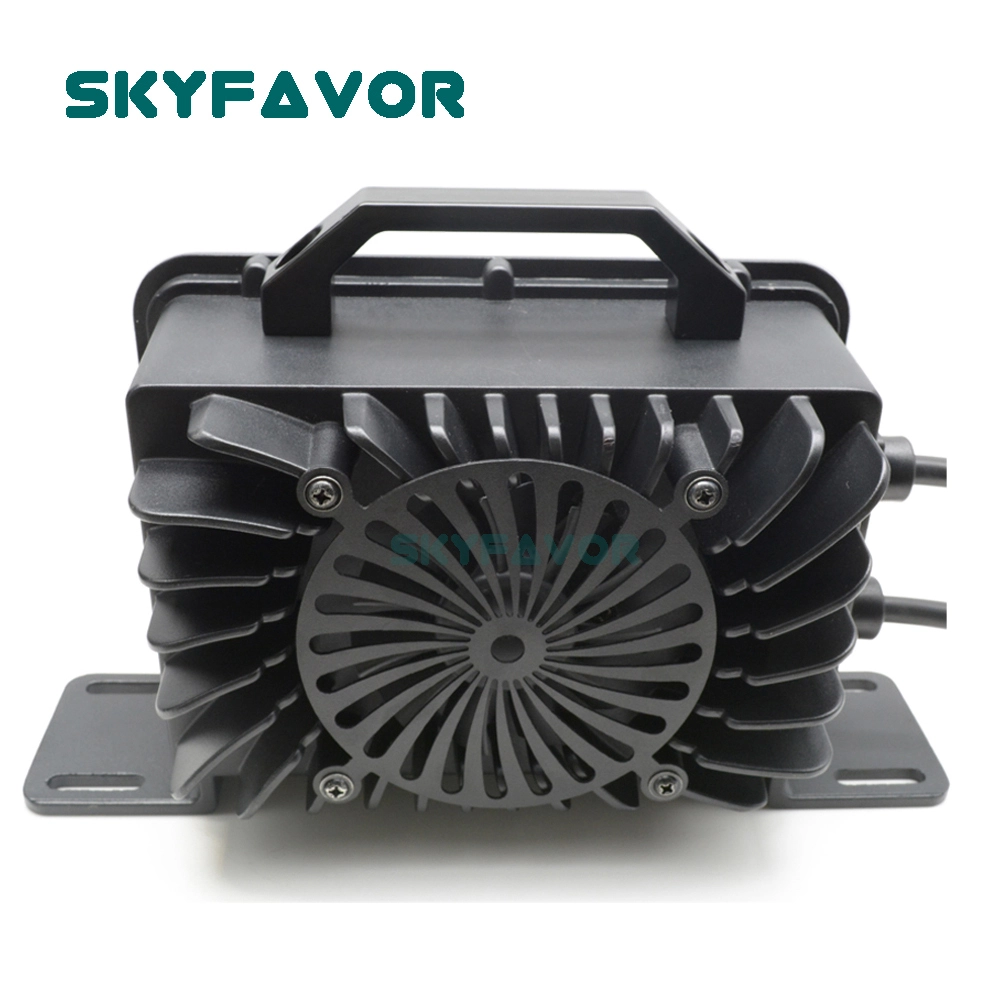 Pengisi Daya Baterai Tahan Air Pintar Multifungsi 12V 30A 24V 20A 36V 13A 48V 10A 60V 8A 72V 6A NCM Pengisi Daya Baterai Asam Timbal Lfp 1