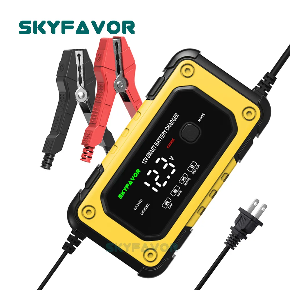 Best Car Battery Charger - - SKYFAVOR-1 3