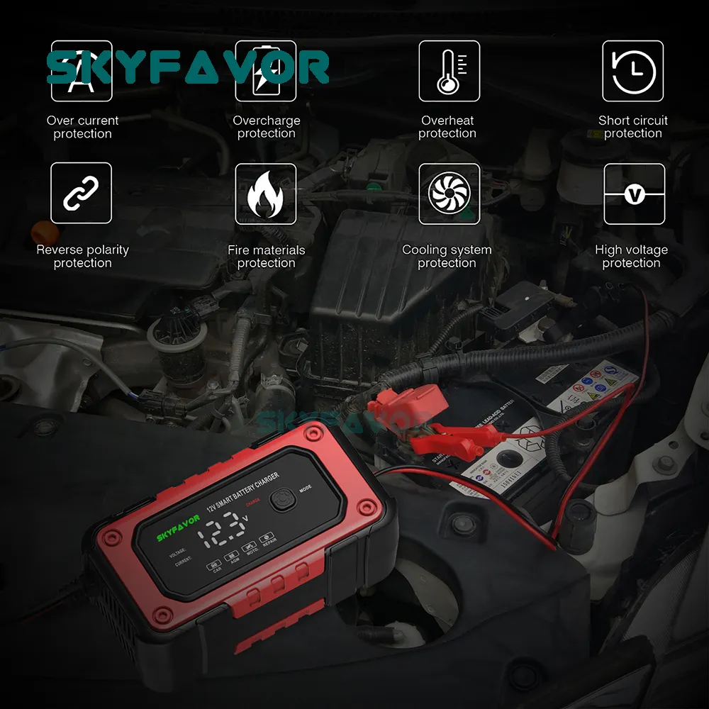 Best Car Battery Charger - - SKYFAVOR-1 5