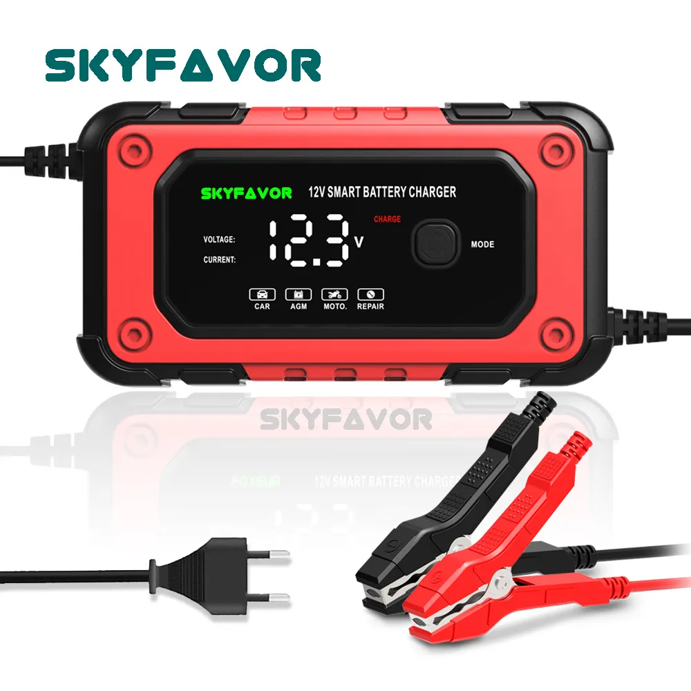 Best Car Battery Charger - - SKYFAVOR-1 9