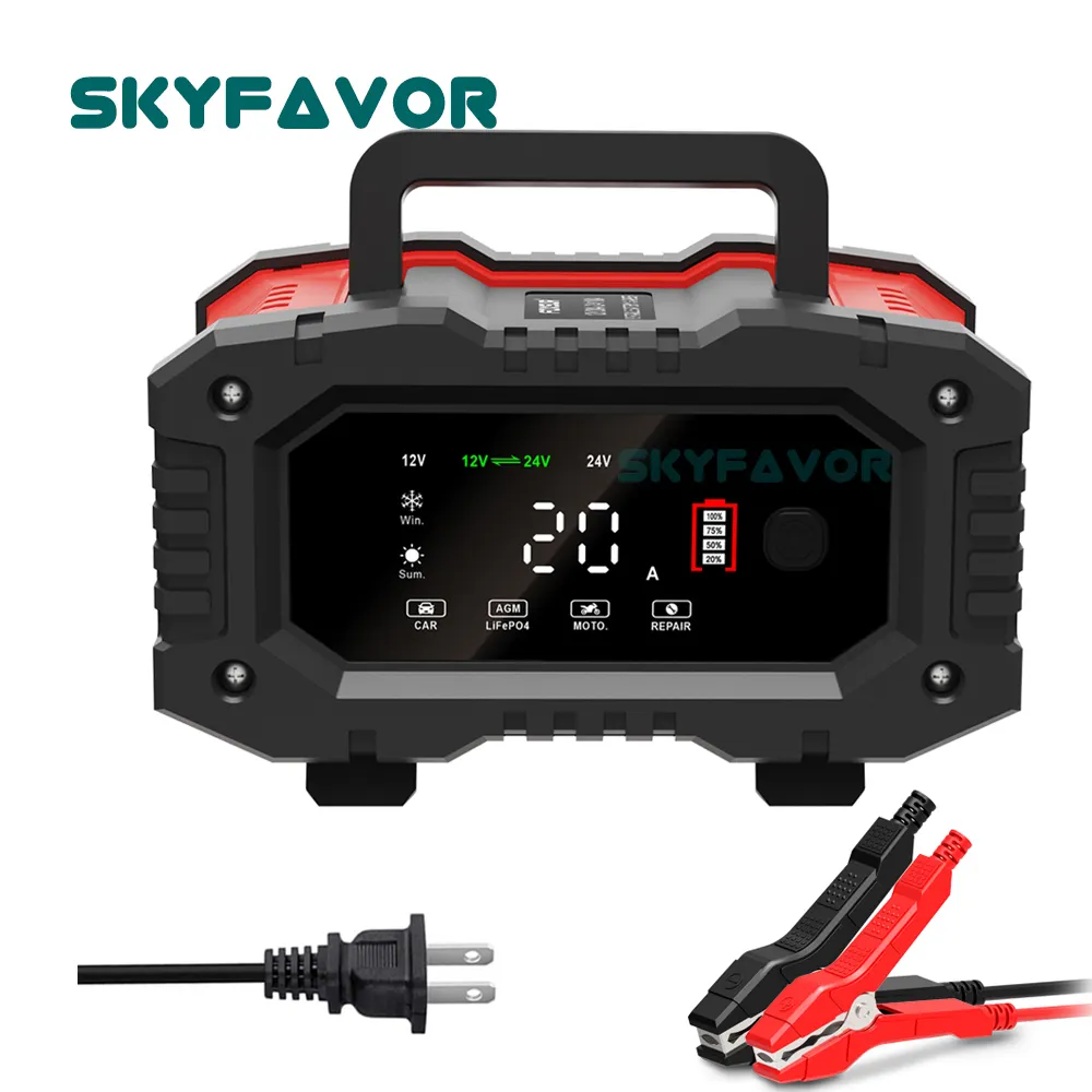 Best Auto Battery Charger - - SKYFAVOR-3 3