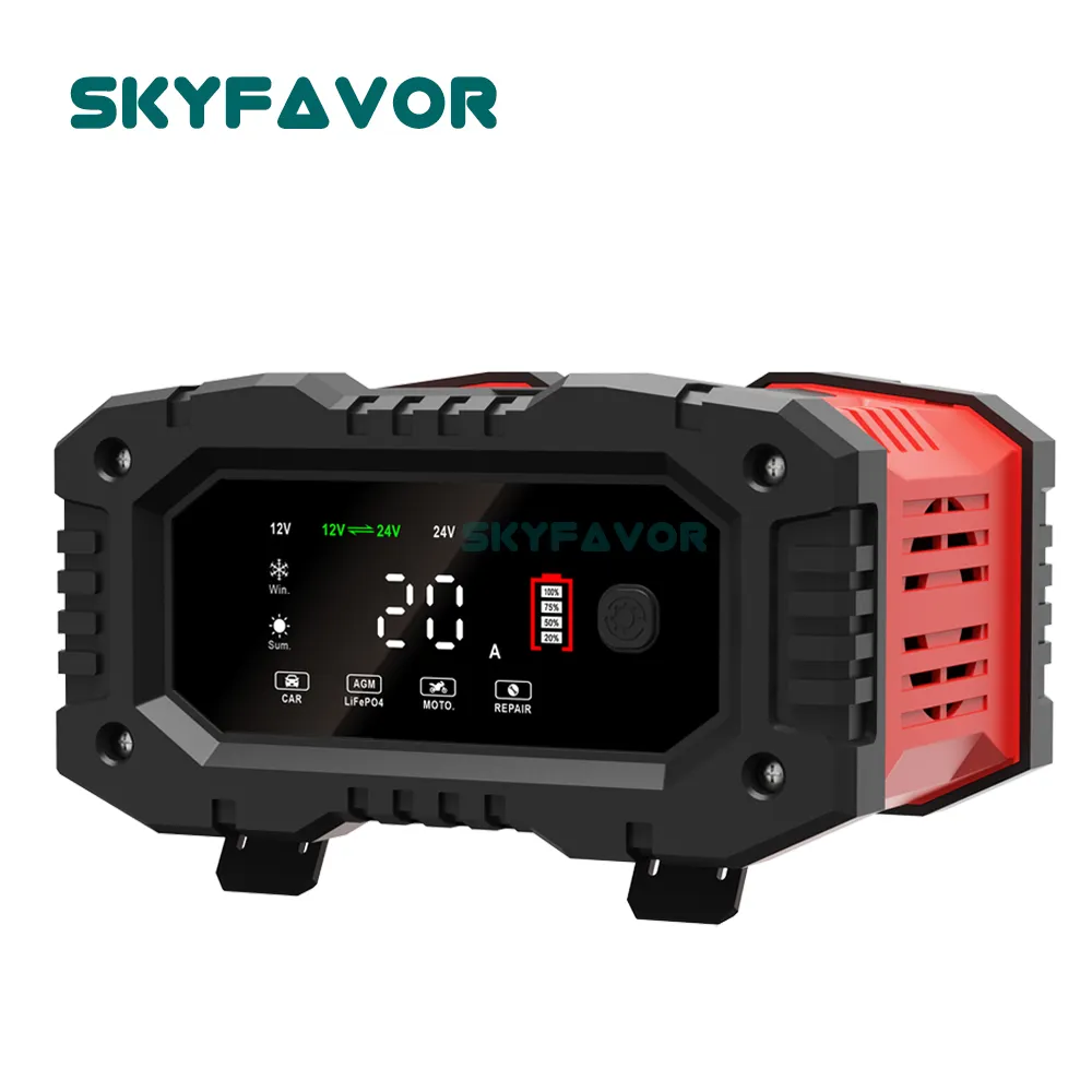 Best Auto Battery Charger - - SKYFAVOR-3 7