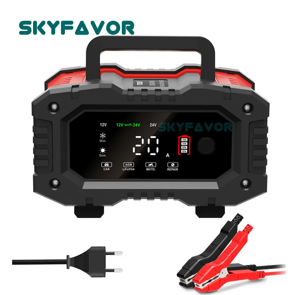 Best Auto Battery Charger - - SKYFAVOR-3 9