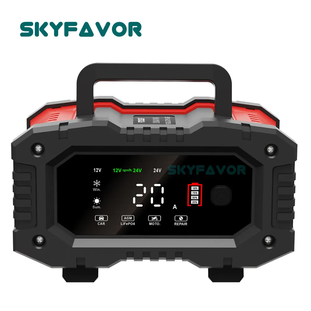 Best Auto Battery Charger - - SKYFAVOR-3 10