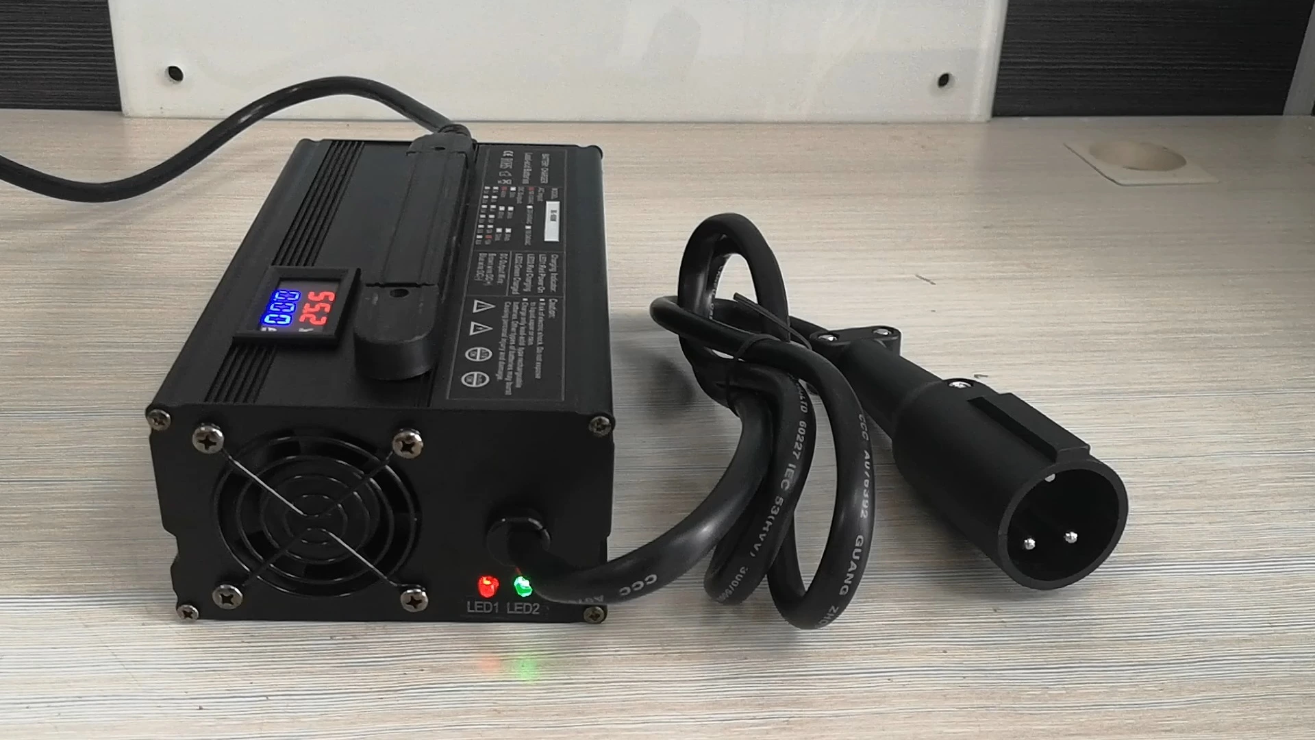 스마트 자동 48V 골프 카트 충전기 48V 15A 빠른 납산 배터리 충전기 48 볼트 Ez Go 클럽 자동차 DS EZGO TXT 골프 카트 1