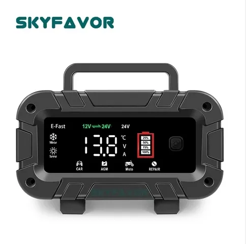 Best Auto Battery Charger - - SKYFAVOR-2 6