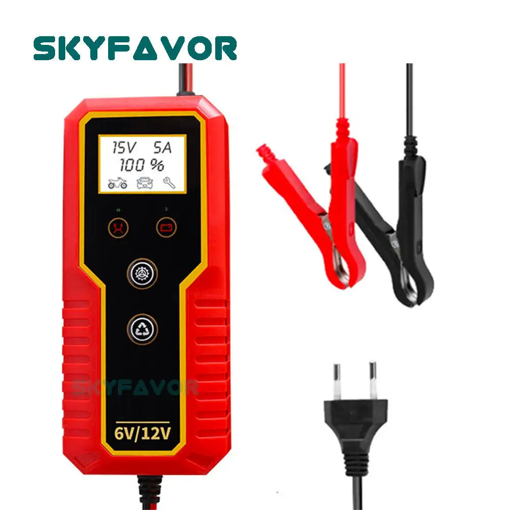 Best Automotive Battery Charger - - SKYFAVOR-1 2