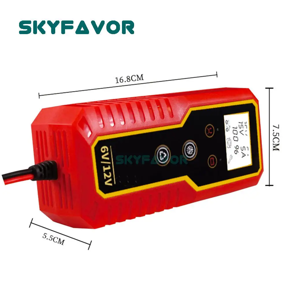 Best Automotive Battery Charger - - SKYFAVOR-1 6