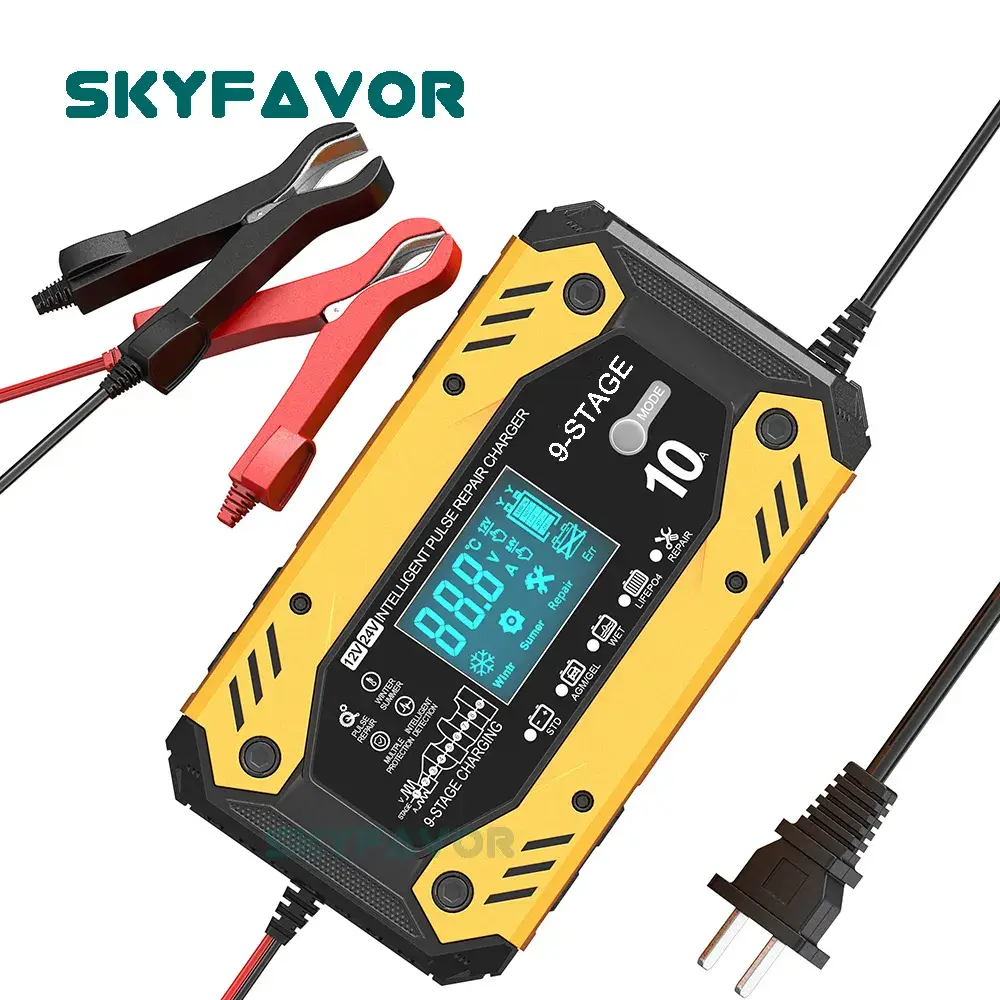 Best Car Battery Charger and Jump Starter - - SKYFAVOR 3