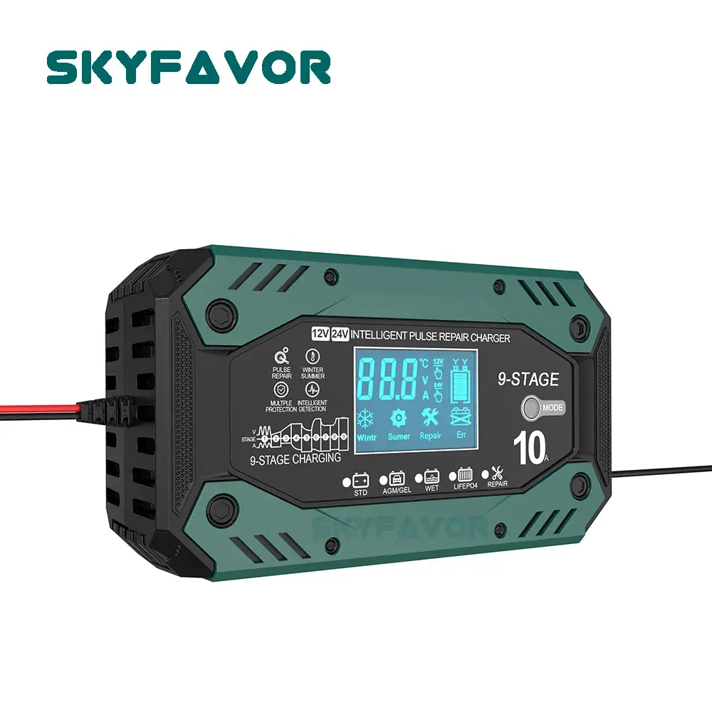 Best Car Battery Charger and Jump Starter - - SKYFAVOR 4