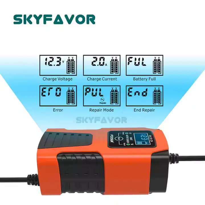 Fast Car Battery Charger - - SKYFAVOR-2 4