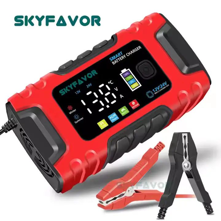 Car Battery Charger Jump Starter by SKYFAVOR-1 4