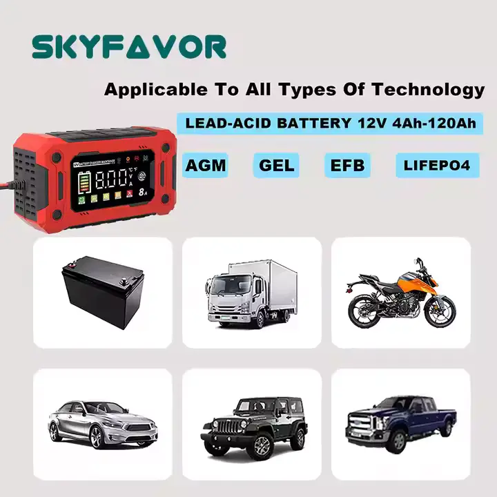 Cart Battery Charger by SKYFAVOR 6