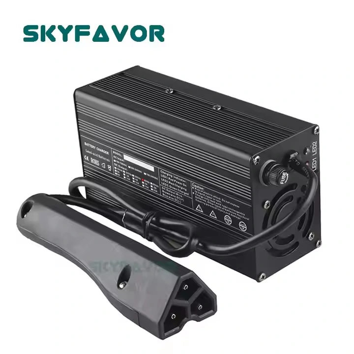 Încărcător profesional personalizat pentru baterie plumb acid 48V 10A 58.8V 10A Încărcător pentru cărucior de golf pentru 48V yamaha Star Ez Go Club Car DS EZGO TXT 1
