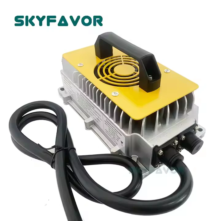 Professionele 48V golfkar acculader 48V 15A slimme waterdichte EZGO CLUB AUTO TXT RXV golfkar oplader met druppellading 1