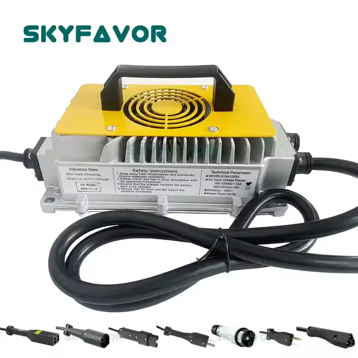 Battery Charger for Golf Cart 48v - - SKYFAVOR 5