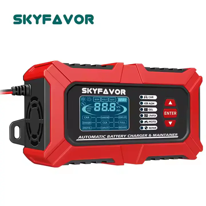 Battery Charger and Jump Starter by SKYFAVOR 6