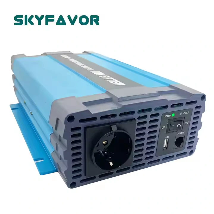 ขายร้อน 800W PURE sine WAVE อินเวอร์เตอร์ 12 V 24 V 48 V DC TO AC 110 V 230 V อินเวอร์เตอร์แปลงสำหรับพลังงานแสงอาทิตย์รถ APPLIANCE 1