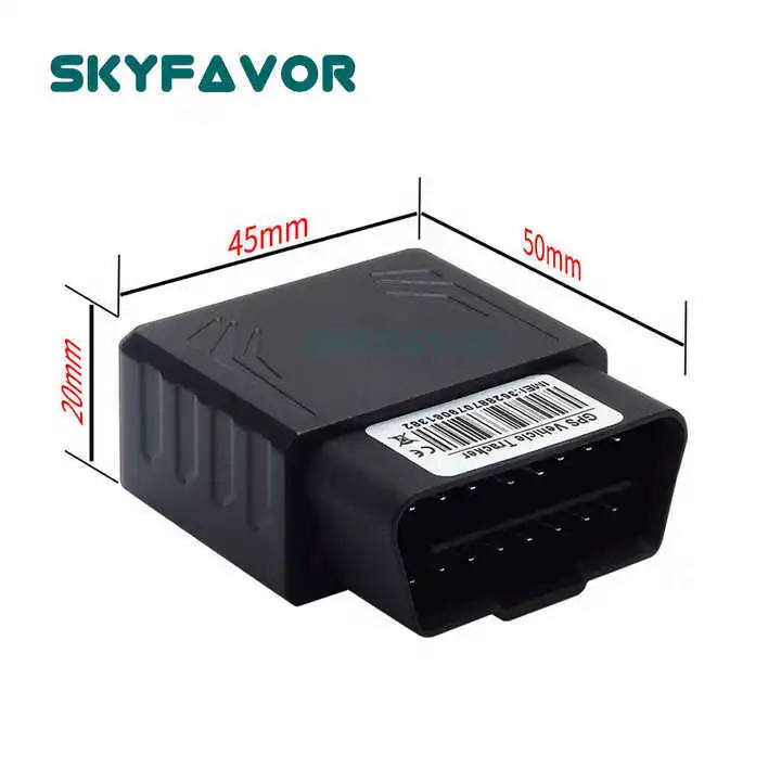 Самостоятельно установленное obd gps tracker Точность позиционирования OBD II CAR Tracker GPS в реальном времени отслеживание OBD2 GPS-устройство для автомобиля для автомобиля 1