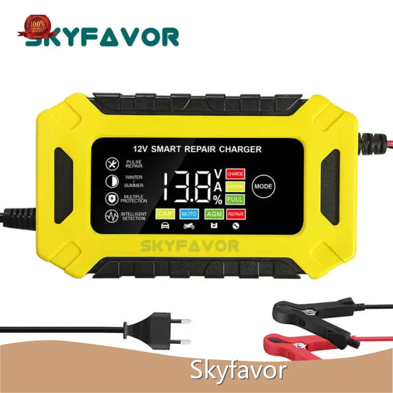Best Car Battery Charger and Jump Starter by SKYFAVOR 1