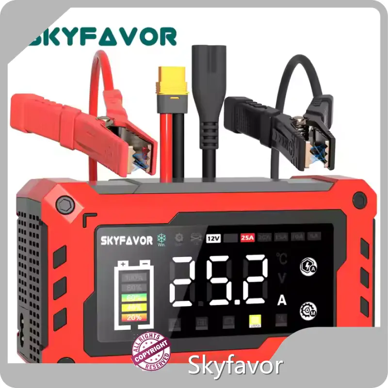 Best Automotive Battery Charger - - SKYFAVOR 1