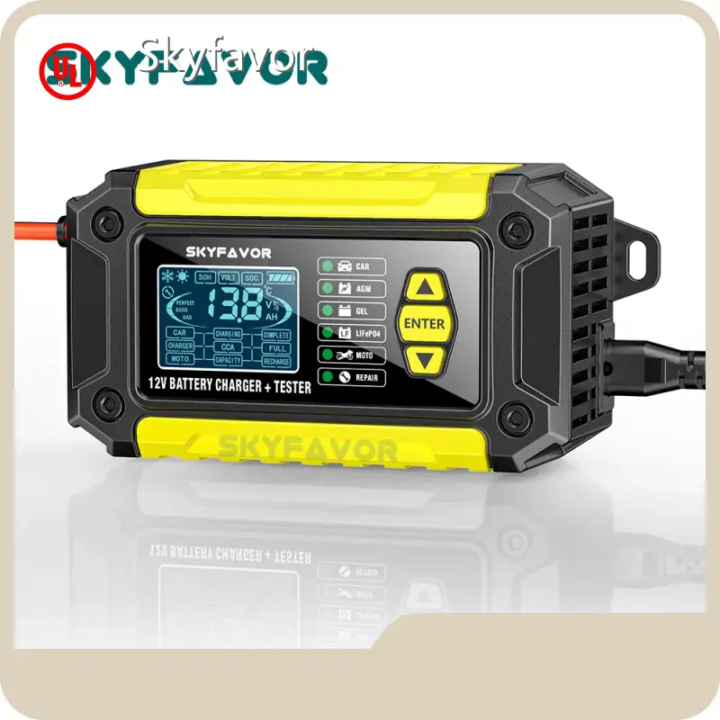 Car Battery Charger Jump Starter - - SKYFAVOR-1 1