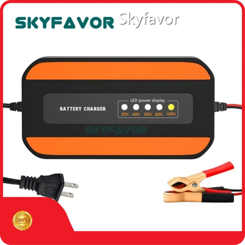 Car Battery Charger and Jump Starter - - SKYFAVOR-2 1