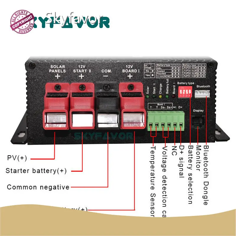 60 Amp Dc to Dc Charger Wholesale - SKYFAVOR 1