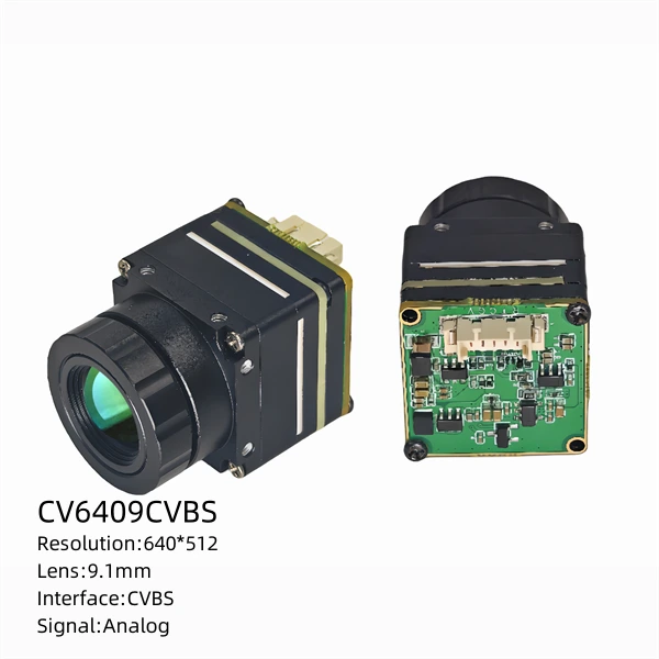 CV640:  9.1mm Focal length Different Interface 640*512 High ResolutionInfrared Thermal Thermal Imaging Camera Core 1