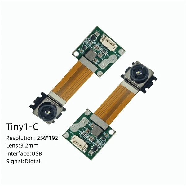 Tiny1-C: Focal Length 3.2mm High resolution 256*192 Infrared Camera Module Thermal Imaging Camera Module with USB 1