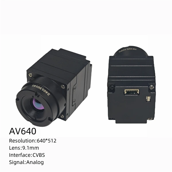 AV640: Novo design de produto USB de resolução 640X512 com módulo de câmera infravermelha de imagem térmica de distância focal de 9MM 1