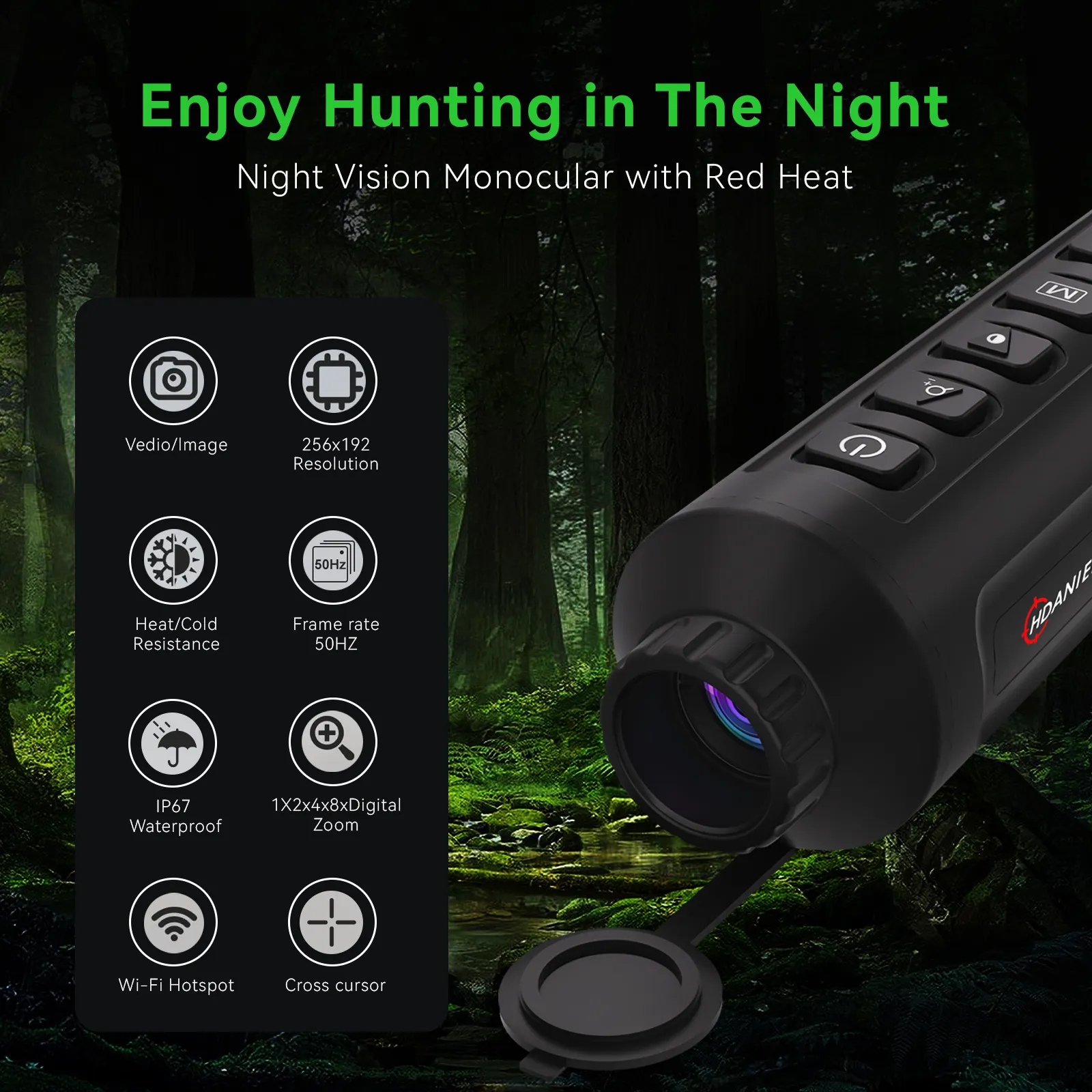 High End Heat Vision Camera Factory Price for Military Camp 2