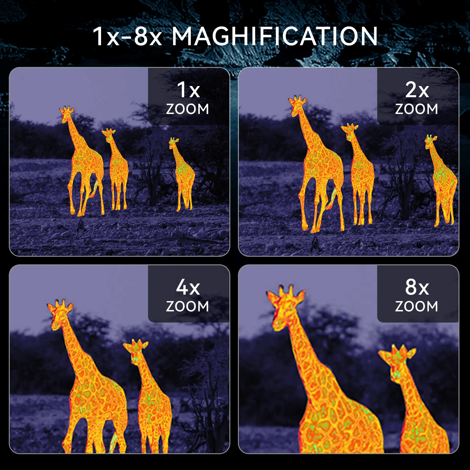 High End Heat Vision Camera Factory Price for Military Camp 8